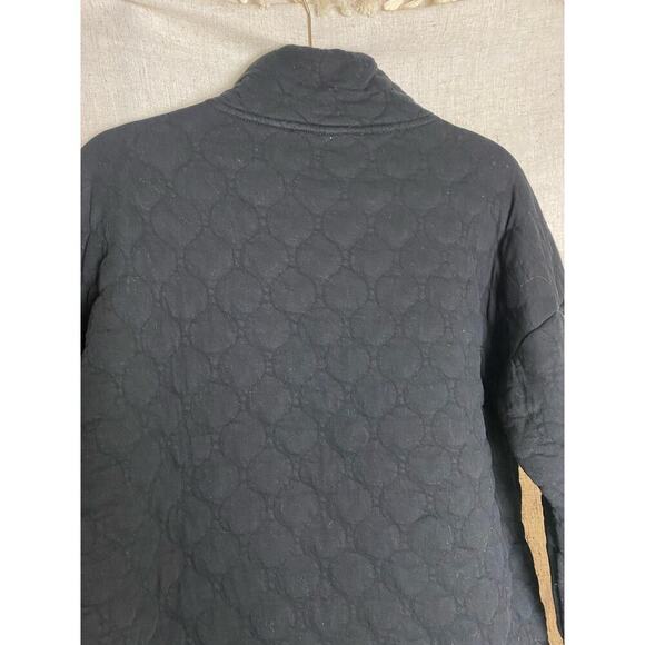 Gap Fit Quilted Navy Blue Half Zip Pullover Jacket Size M - Picture 7 of 7